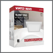 BLINK 13W LED 9" SQ WH 0-10V - 62-1729