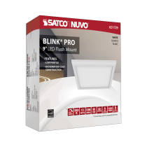 BLINK 13W LED 9" SQ WH 0-10V - 62-1729