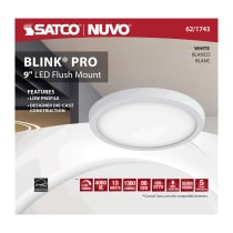 BLINK LED 9'' ROUND 13W 0-10V - 62-1743