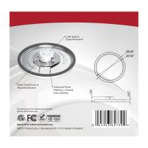 BLINK LED 9'' ROUND 13W 0-10V - 62-1743