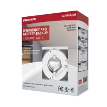 7" SQ BLINK PRO EM BATT BACKUP - 62-1747-EM