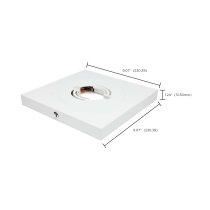 9" SQ BLINK PRO EM BATT BACKUP - 62-1757-EM