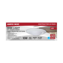 LED 6" DISK ROUND 10W - 62-1761