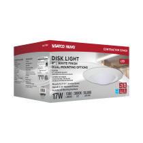 LED 9" DISK ROUND 17W - 62-1763