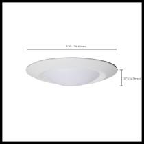LED 9" DISK ROUND 17W - 62-1763