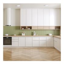 7" LED DISK LIGHT WHITE FINISH - 62-1801R1