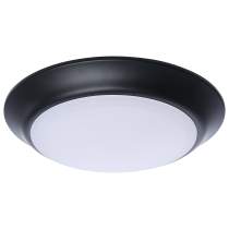 7" LED DISK LIGHT BLACK FINISH - 62-1804R1