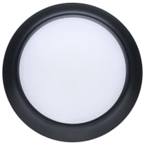 7" LED DISK LIGHT BLACK FINISH - 62-1804R1