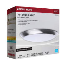 10" LED DISK LIGHT BN FINISH - 62-1812R1
