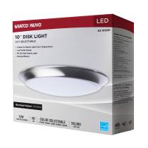 10" LED DISK LIGHT BN FINISH - 62-1812R1