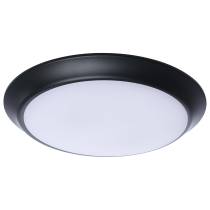 10" LED DISK LIGHT BLACK FIN - 62-1814R1