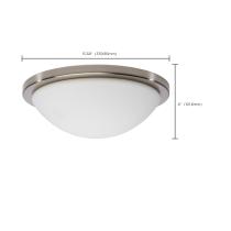 LED BUTTON BN 13" FLUSH - 62-1843