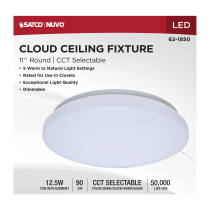 11" LED CLOUD FIXTURE - 62-1850