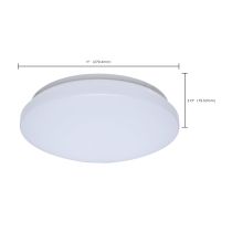 11" LED CLOUD FIXTURE W/SENSOR - 62-1851