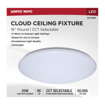 19" LED CLOUD FIXTURE - 62-1858