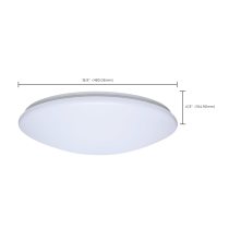 19" LED CLOUD FIXTURE W/SENSOR - 62-1859