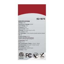 LED CRISPO 25" WHITE VANITY - 62-1873