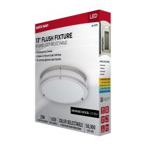 LED GLAMOUR BN 13" FLUSH - 62-1876