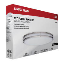 LED GLAMOUR BN 32" OVAL - 62-1881