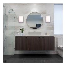 LED CRISPO WHITE WALL SCONCE - 62-1886