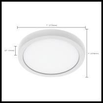 BLINK 10W LED 7" ROUND WHITE - 62-1910