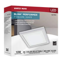 BLINK 10W LED 7" SQUARE WHITE - 62-1914