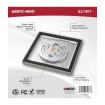 BLINK 10W LED 7" SQ BR. NICKEL - 62-1917