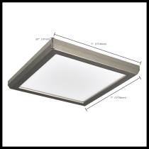 BLINK 10W LED 7" SQ BR. NICKEL - 62-1917