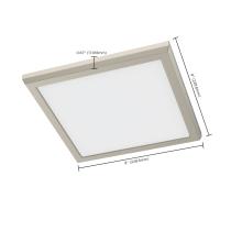 BLINK 11W LED 9" SQ BR. NICKEL - 62-1927