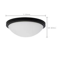 LED BUTTON BL 11" FLUSH - 62-1942
