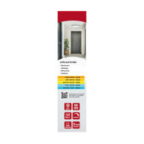 LED GLAMOUR BL 10" FLUSH - 62-1975