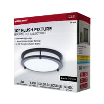 LED GLAMOUR BL 10" FLUSH - 62-1975