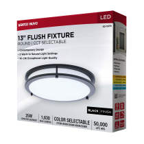 LED GLAMOUR BL 13" FLUSH - 62-1976