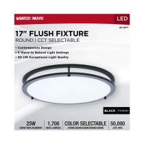 LED GLAMOUR BL 17" FLUSH - 62-1977
