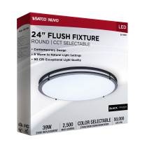 LED GLAMOUR BL 24" FLUSH - 62-1978