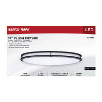 LED GLAMOUR BL 32" OVAL - 62-1981