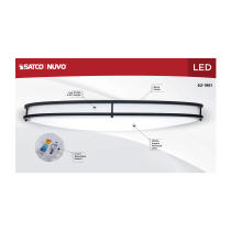 LED GLAMOUR BL 32" OVAL - 62-1981