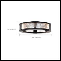 DARROW 13" LED FLUSH MOUNT - 62-2002