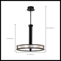 DARROW 24" LED PENDANT - 62-2003