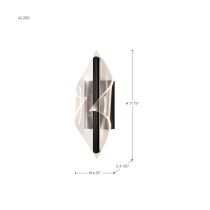 GENEVA 18" LED SM WALL SCONCE - 62-2021