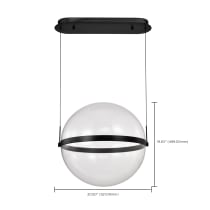 ARVADA 20" LED PENDANT - 62-2034