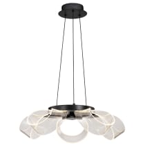BARNETT 21" LED 5 LIGHT CHAND - 62-2036
