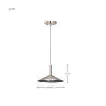 CORRINE 10" LED PENDANT - 62-2081