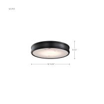 KENDALL 14" LED FLUSH MOUNT - 62-2101