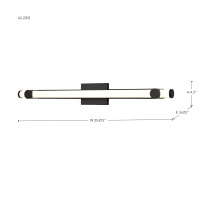 BOWMAN 36" LED VANITY - 62-2203