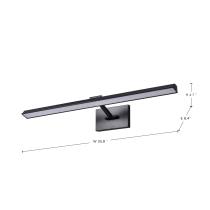 HAZEL 36" LED PICTURE LT 3 CCT - 62-2330
