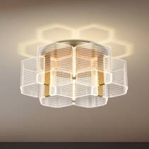 KENZO LED 6 LIGHT FLUSH - 62-2402