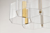 KENZO LED 6 LIGHT CHANDELIER - 62-2403