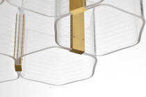 KENZO LED 6 LIGHT CHANDELIER - 62-2403