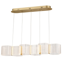 KENZO LED 6 LT ISLAND PENDANT - 62-2405